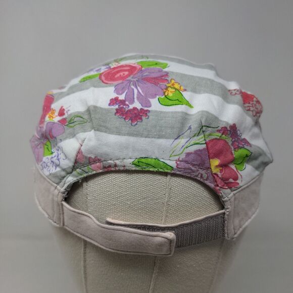 Disney Store Girl's Strapback Hat Multicolor Size XS Floral Pattern 100% Cotton - Picture 5 of 7